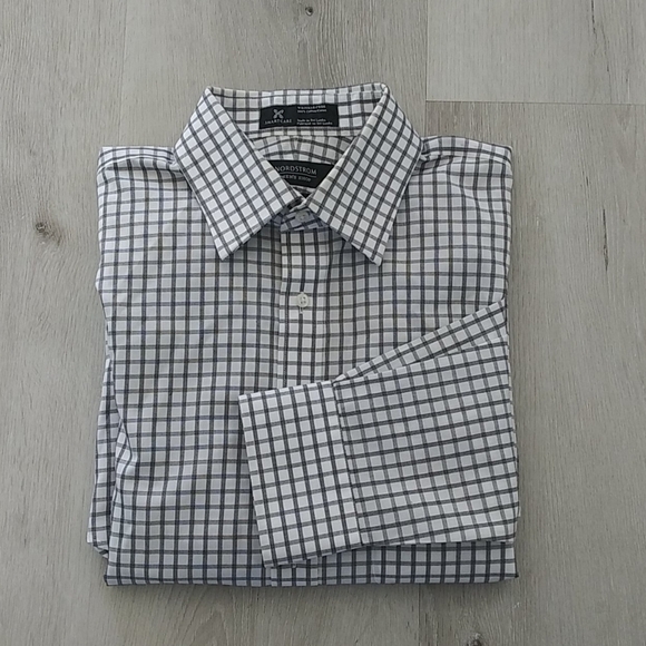 Nordstrom Smart care Plaid Button Down Shirt - Picture 1 of 10